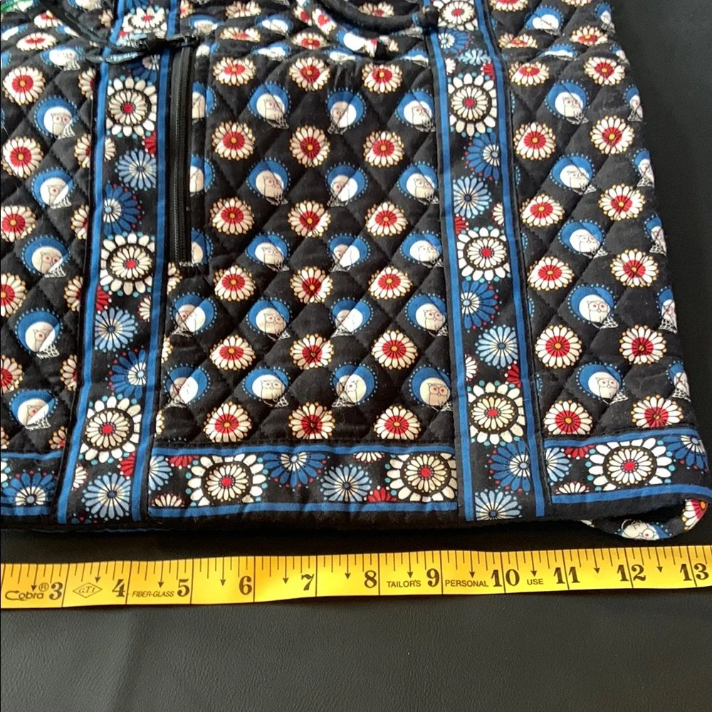 Vera Bradley Night Owl Quilted Drawstring Backpack NWT Travel Bag